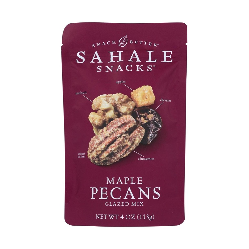 Sahale Snacks Maple Pecans Glazed Mix 4 oz - Gourmet Nut Snack