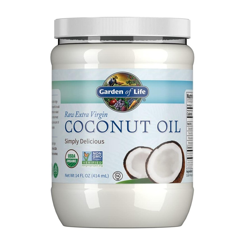 Shop Garden of Life Raw Extra Virgin Coconut Oil - 14 fl oz for Health Benefits