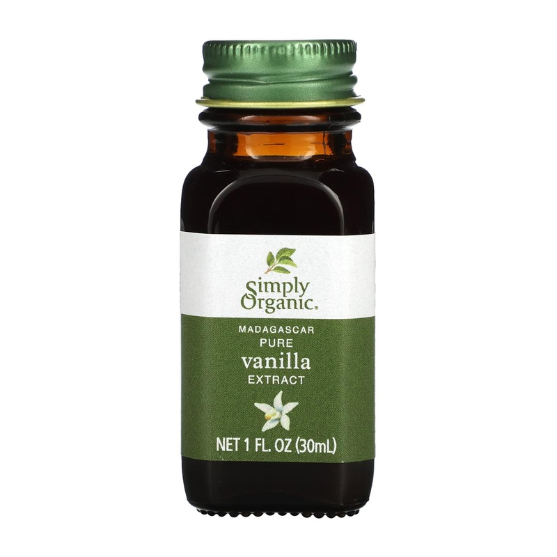 Simply Organic Madagascar Pure Vanilla Extract - 1 fl oz (30 ml) | Premium Flavoring for Baking & Cooking